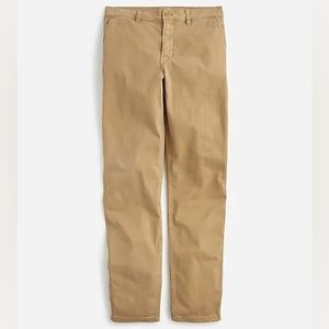 NWT J.Crew honey brown sz 27 Vintage slim-straight stretch chino pant Item AB648